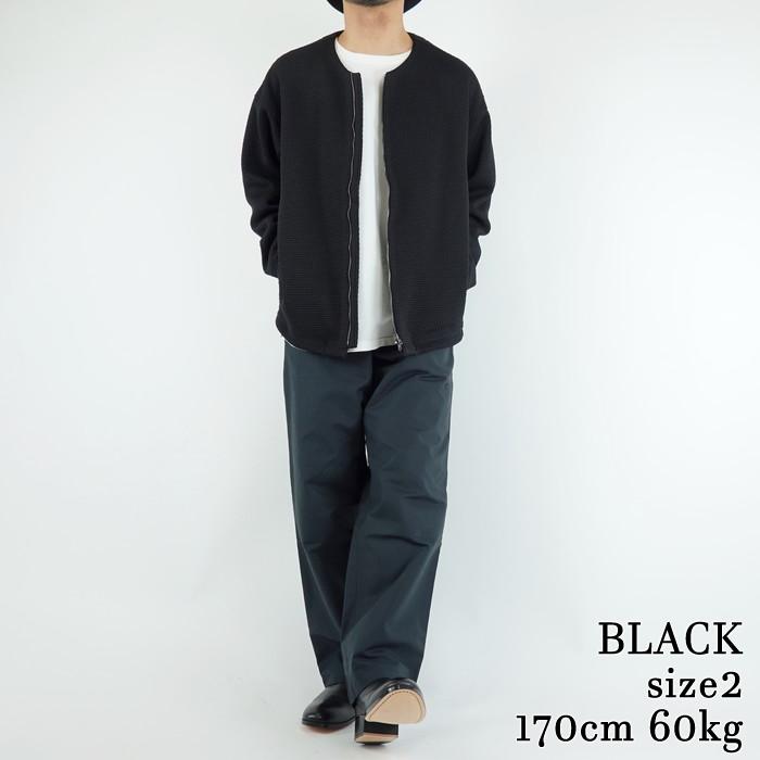 BATONER ブラックカーディガン バトナー BATONER フォックス カーディガン