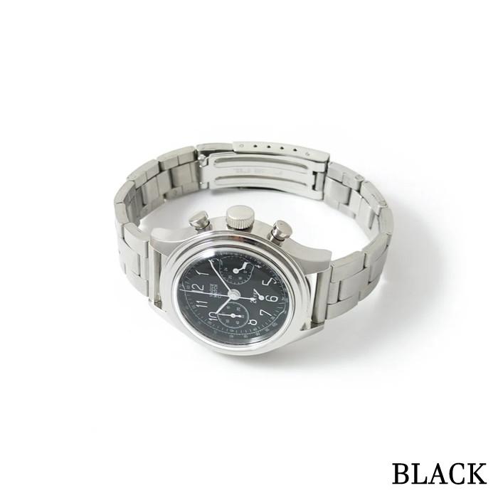 ツーアイズステンレスベルト　ヴァーグウォッチカンパニー　VAGUE WATCH CO　2EYES-AG　クロノグラフの画像