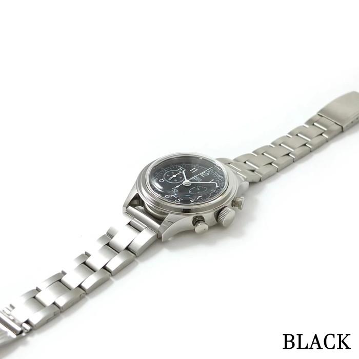 ツーアイズステンレスベルト　ヴァーグウォッチカンパニー　VAGUE WATCH CO　2EYES-AG　クロノグラフの画像