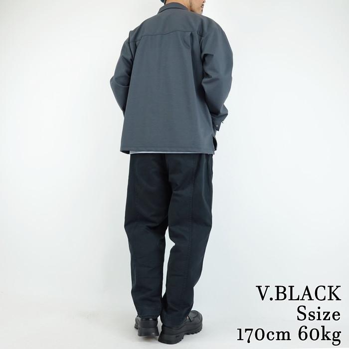 サンディニスタ　ビンテージチノパンオーバーダイ　SANDINISTA　Vintage Chino Tuck Pants Overdyed_15