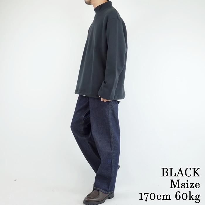 Sandinista サンディニスタ ダブルニットタートルネックロングスリーブ 