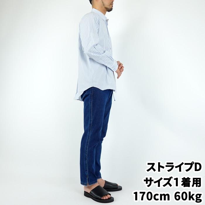 マニュアルアルファベット ブルーストライプレギュラーカラーシャツ MANUAL ALPHABET 80/2 BLUE STRIPE RC SHT 日本製 | MANUAL ALPHABET | 11