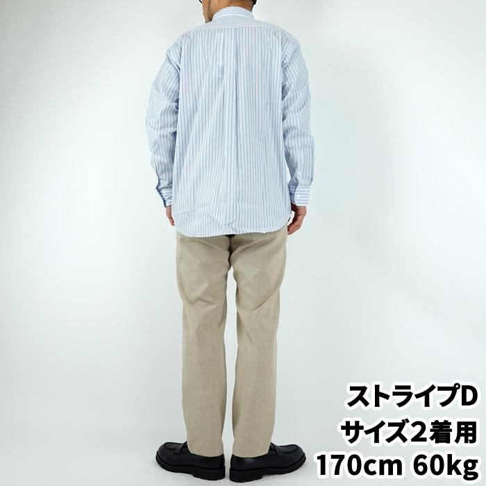 マニュアルアルファベット ブルーストライプレギュラーカラーシャツ MANUAL ALPHABET 80/2 BLUE STRIPE RC SHT 日本製 | MANUAL ALPHABET | 13