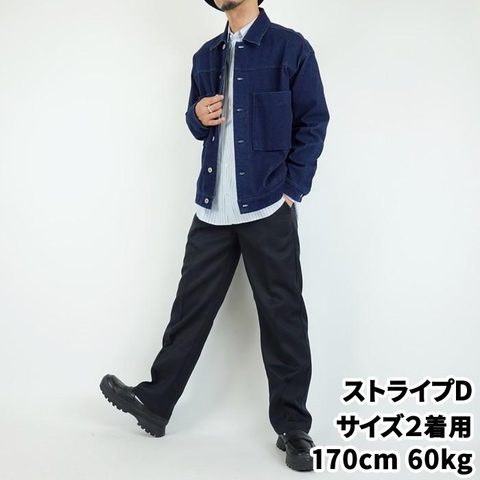 マニュアルアルファベット ブルーストライプレギュラーカラーシャツ MANUAL ALPHABET 80/2 BLUE STRIPE RC SHT 日本製 | MANUAL ALPHABET | 14