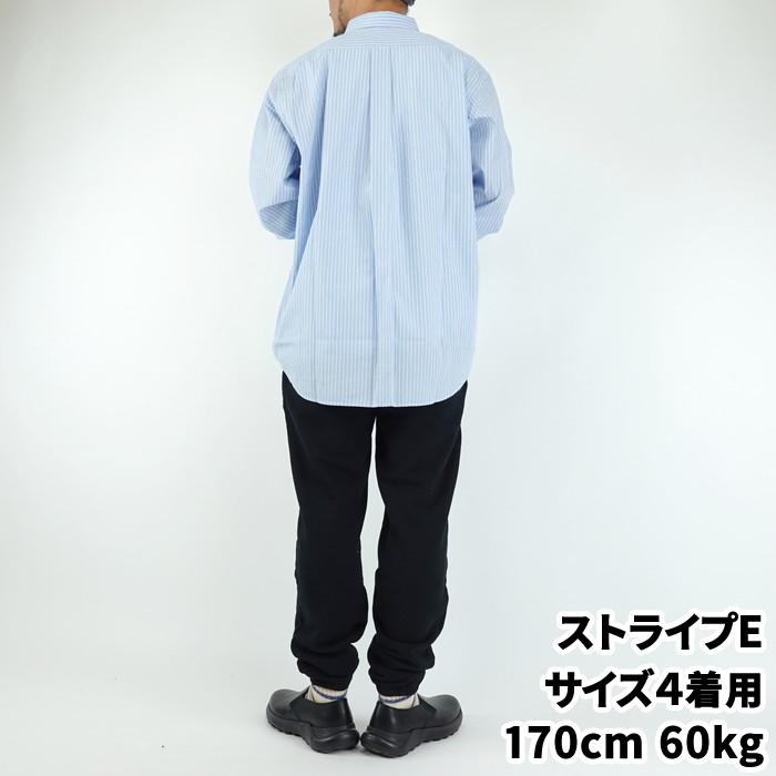 マニュアルアルファベット ブルーストライプレギュラーカラーシャツ MANUAL ALPHABET 80/2 BLUE STRIPE RC SHT 日本製 | MANUAL ALPHABET | 20