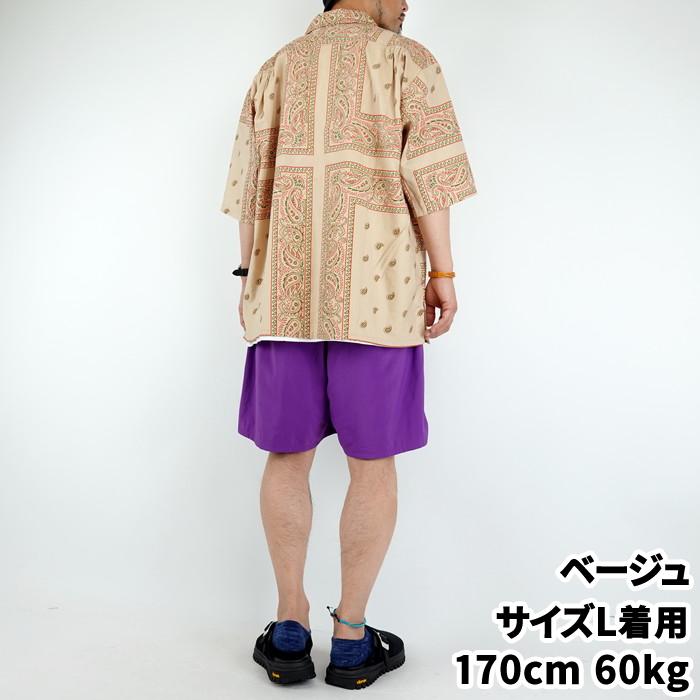 キャルオーライン バンダナショートスリーブオープンカラーシャツ CAL O LINE BANDANA S/S OPEN SHIRT｜discovery2008｜21