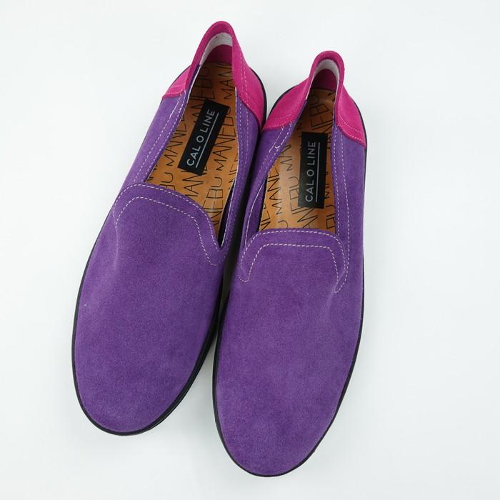 CAL O LINE キャルオーライン マネブ シーサイドスリッポン SEA SIDE  