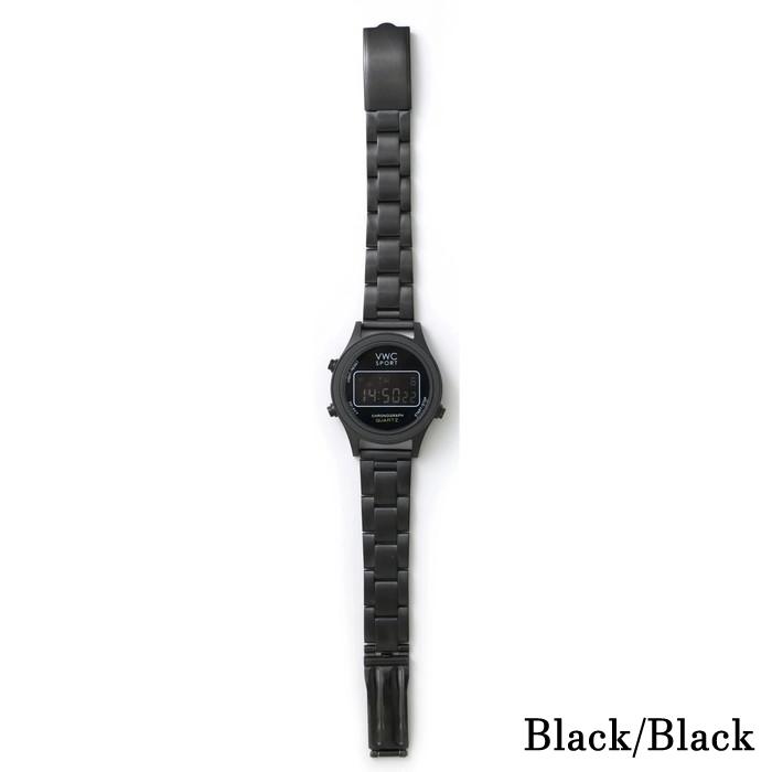 VWC DG-2000 ブラック デジタル腕時計 VAGUE WATCH VWC SPORT DG2000