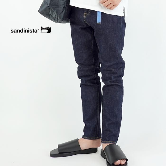 Sandinista（サンディニスタ） ストレッチデニムスリムテーパード 