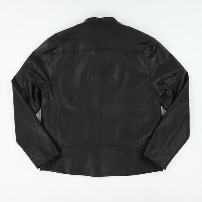 クァドルオーダーシステムシングルレザージャケット リバーメグロ  Liver megro CUDDLE ORDER SYSTEM leather jacketの画像