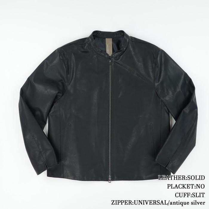 クァドルオーダーシステムシングルレザージャケット リバーメグロ  Liver megro CUDDLE ORDER SYSTEM leather jacketの画像