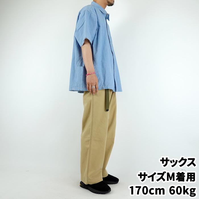 ハーフスリーブダンガリーシャツ ガレージグリーンワークス garage green works HALF SLEEVE DUNGAREE SHIRT｜discovery2008｜19