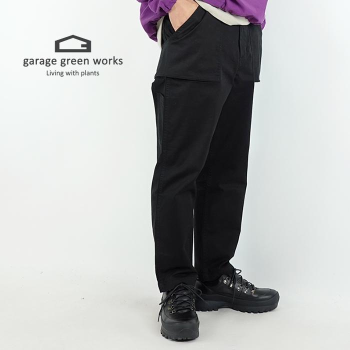 garage green works ベイカーパンツ ガレージグリーンワークス garage
