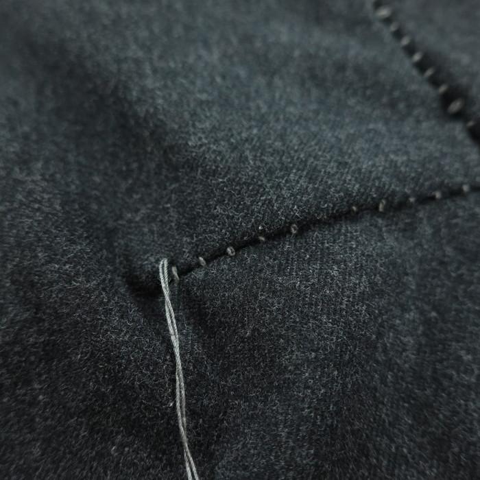 リネアル Wir Linea ニットメルトンジップフーディー Protean knit melton Inorganic DRESS ZIP HOODIE 「Nicht mehr」_12