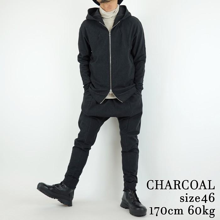 リネアル Wir Linea ニットメルトンジップフーディー Protean knit melton Inorganic DRESS ZIP HOODIE 「Nicht mehr」_16