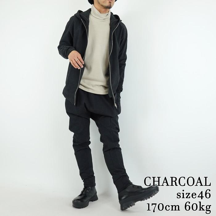 リネアル Wir Linea ニットメルトンジップフーディー Protean knit melton Inorganic DRESS ZIP HOODIE 「Nicht mehr」_18