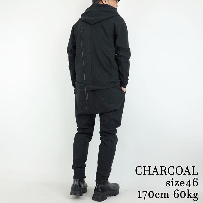 リネアル Wir Linea ニットメルトンジップフーディー Protean knit melton Inorganic DRESS ZIP HOODIE 「Nicht mehr」_20