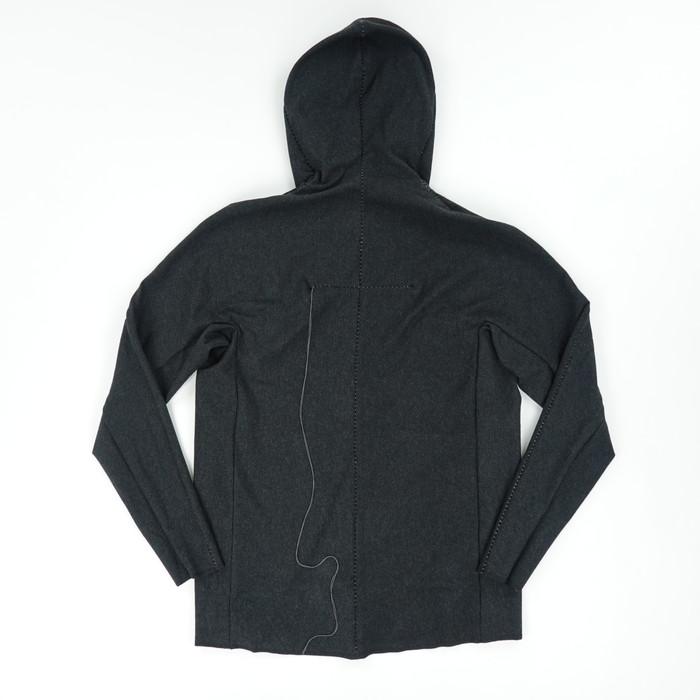 リネアル Wir Linea ニットメルトンジップフーディー Protean knit melton Inorganic DRESS ZIP HOODIE 「Nicht mehr」_9