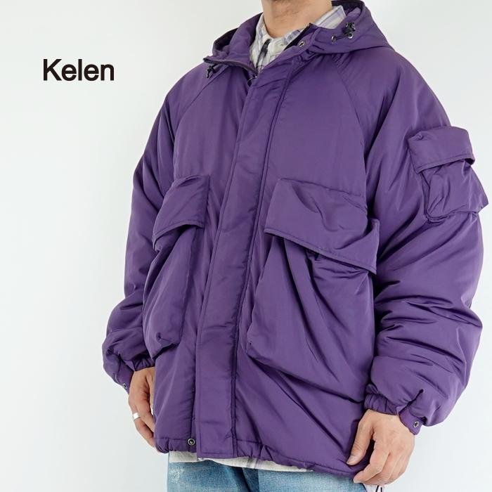 Kelen（ケレン） ビッグポケットフーデッドパフジャケット BIG POCKET