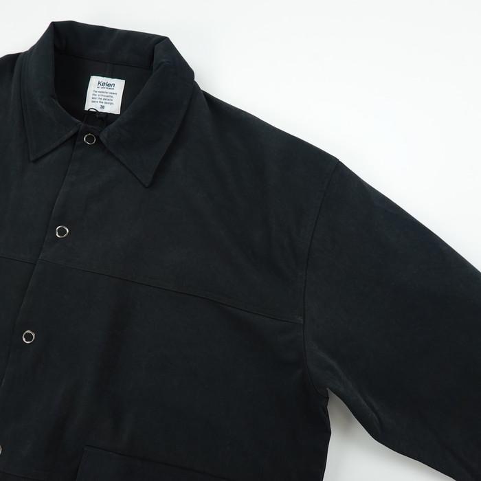 Kelen（ケレン） ヴィーガンスエードカバーオール VEGAN SUEDE