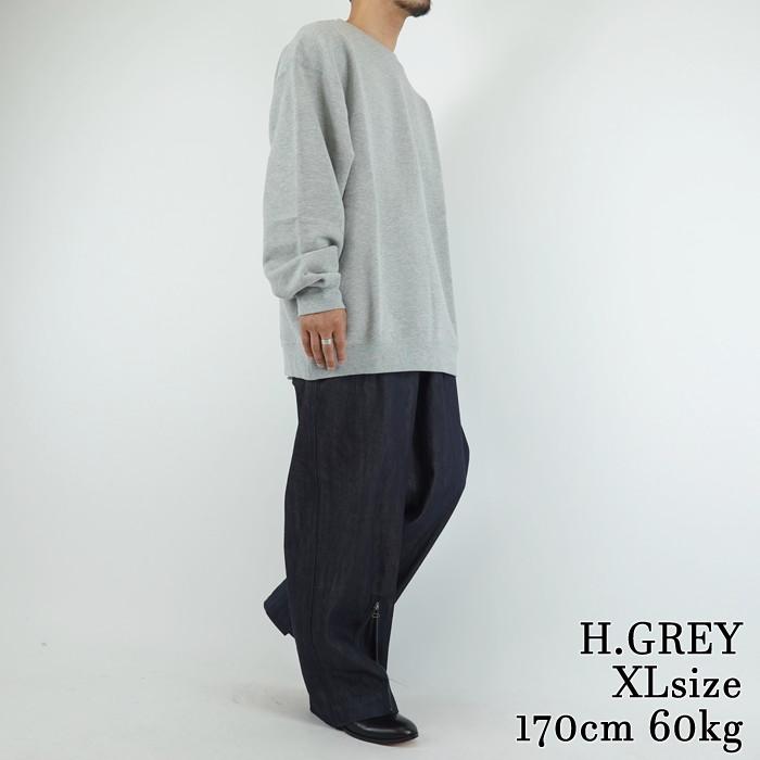 Knuu ヘビークルーネックスウェットシャツ ヌー Heavy Crewneck Sweatshirt : DISCOVERY - 通販 ...