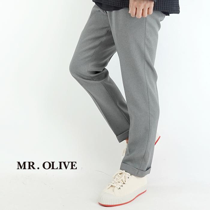 試着のみ】MR.OLIVE RETRO TWILL TAPERED PANTS