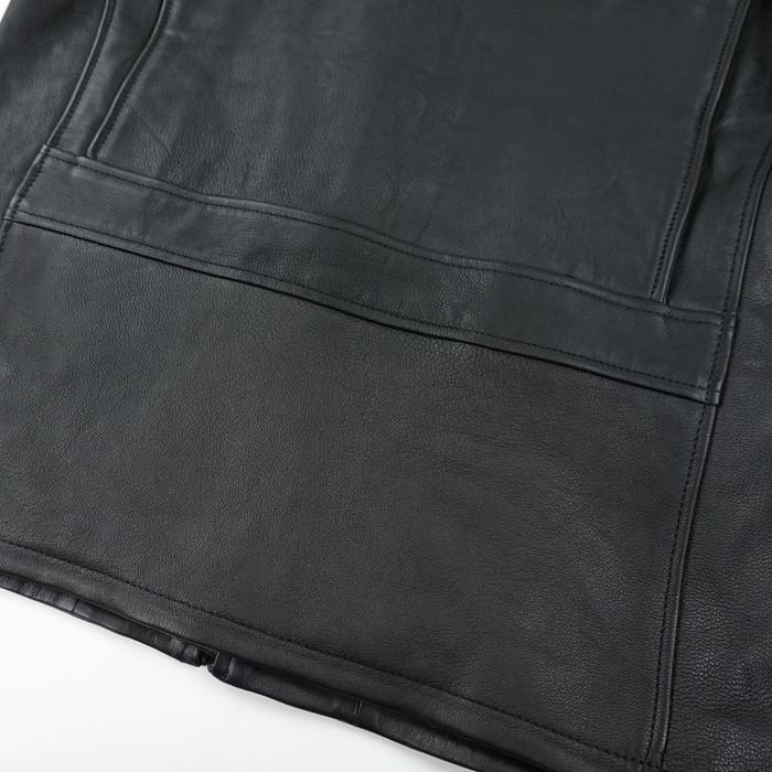 シープソフトレザーフライトジャケット　ミスターオリーブ　MR.OLIVE　HAIR SHEEP SOFT LEATHER TYPE M421A FLIGHT JACKETの画像
