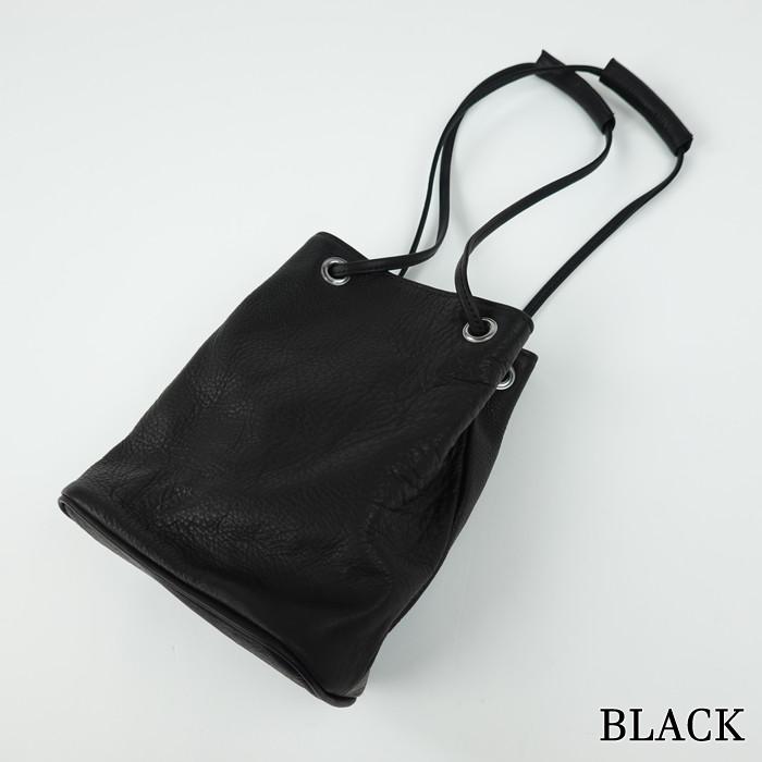 ミスターオリーブ　レザーバッグ　黒　ミニバッグ MR.OLIVE（ミスターオリーブ） 2WAYスモールシリンダーバッグ WATER