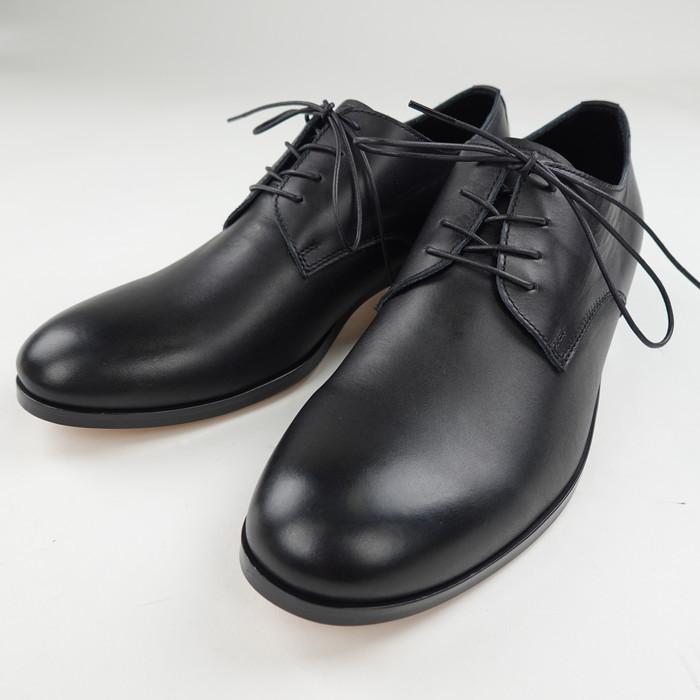 PADRONE（パドローネ） プレーントゥヒールシューズ BL DERBY SHOES 本