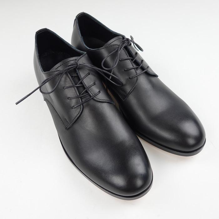 PADRONE（パドローネ） プレーントゥヒールシューズ BL DERBY SHOES 本