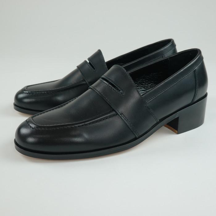 PADRONE（パドローネ） ヒールローファー PADRONE BL LOAFERS