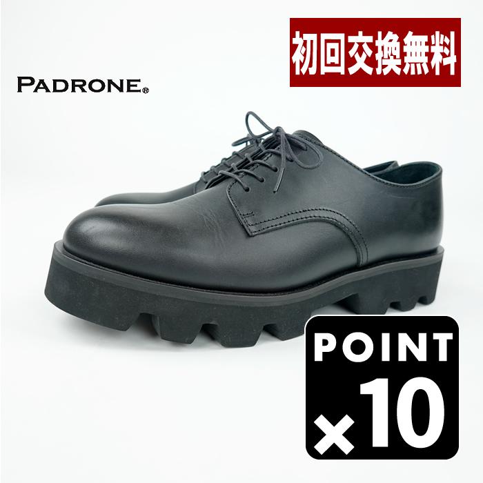PADRONE パドローネ プレーントゥチャンキーソール PLAIN TOE PADRONE パドローネ プレーントゥチャンキーソール PLAIN TOE