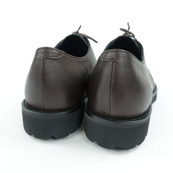 パドローネ PADRONE 防水レザープレーントゥシューズ DERBY PLAIN TOE 