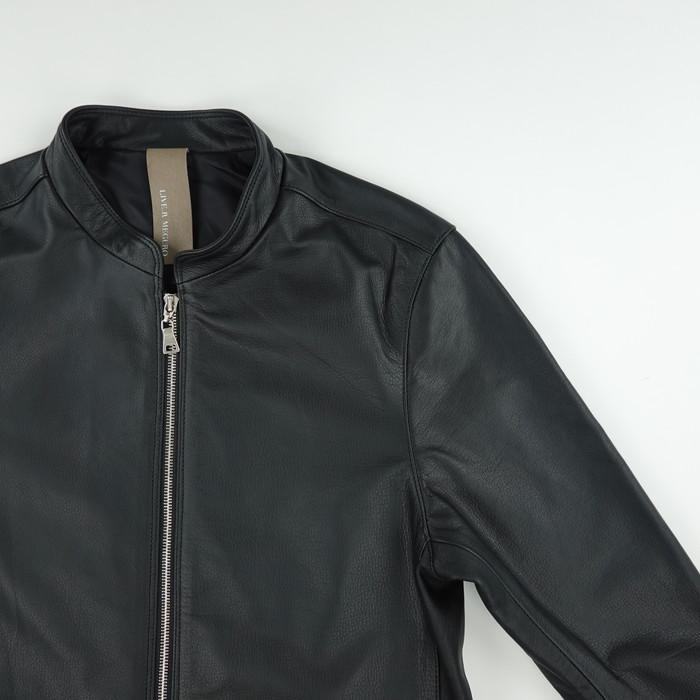 リバーメグロ オイルエアレザーライダースジャケット Oil Air Leather Rider’s Jacket Liver megro｜discovery2008｜03