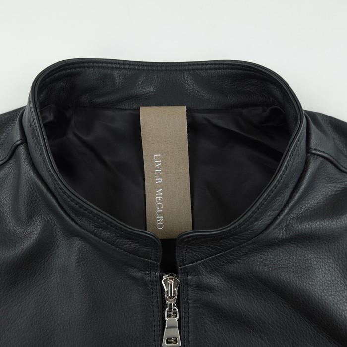 リバーメグロ オイルエアレザーライダースジャケット Oil Air Leather Rider’s Jacket Liver megro｜discovery2008｜04