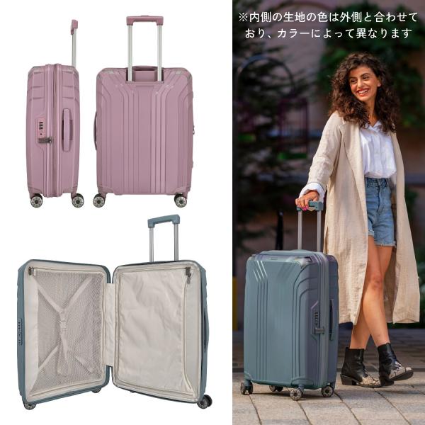 スーツケース キャリーケース Mサイズ 出張 旅行 防水 軽い 丈夫 TSA