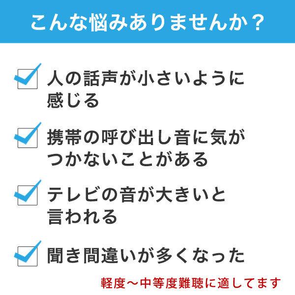 補聴器 片耳 右耳 左耳 ONKYO オンキョー ohs-d21 耳穴式 耳あな 電池付 デジタル補聴器 コンパクト ハウリング抑制 集音器 | ONKYO | 03