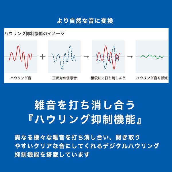 補聴器 片耳 右耳 左耳 ONKYO オンキョー ohs-d21 耳穴式 耳あな 電池付 デジタル補聴器 コンパクト ハウリング抑制 集音器 | ONKYO | 07