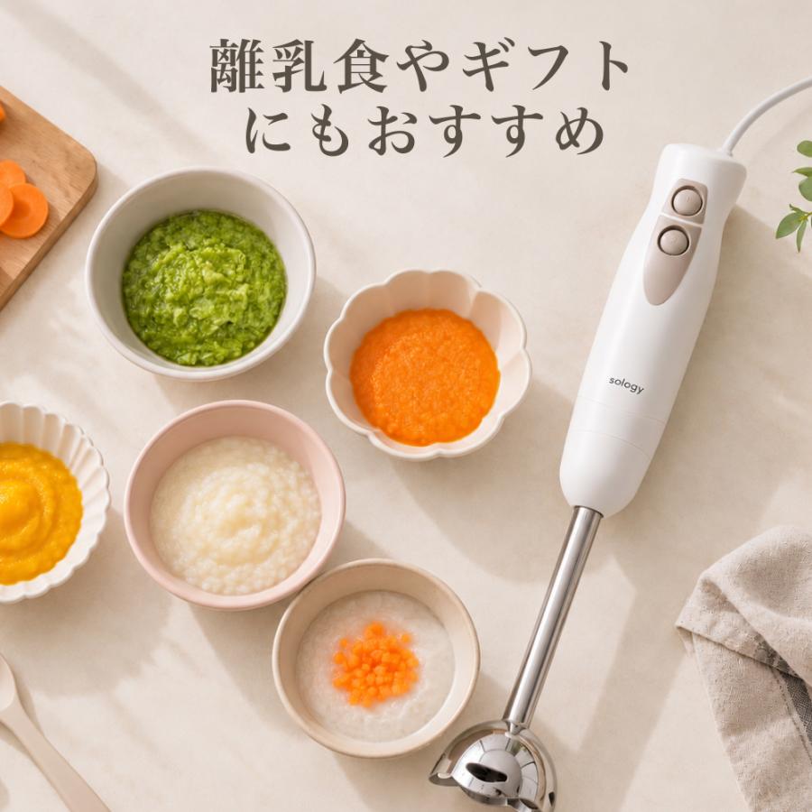ハンドブレンダーセット 氷も砕ける チタンコート フードプロセッサー