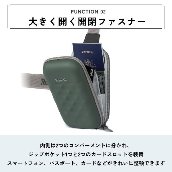 ミニバッグ ボディバッグ Go 旅行 防水 軽い 丈夫 カード入れ スマホ