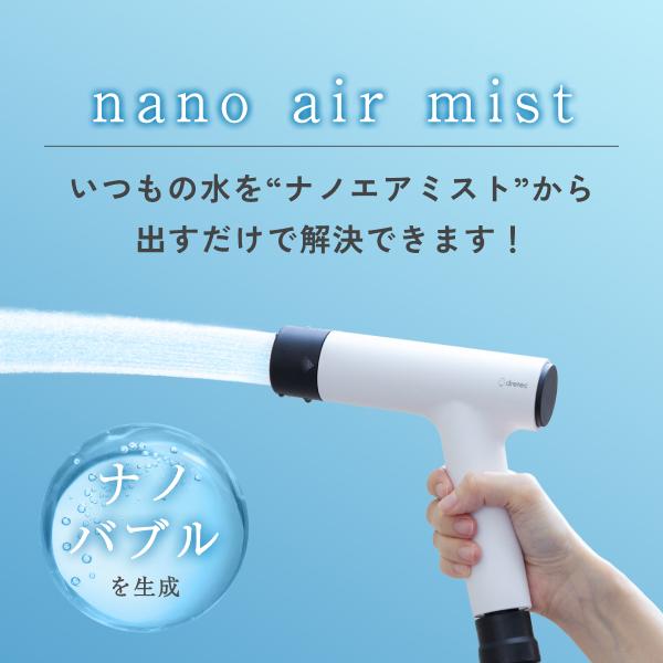 Makuake3290％達成・グッドデザイン受賞 ドリテック ナノバブル散水