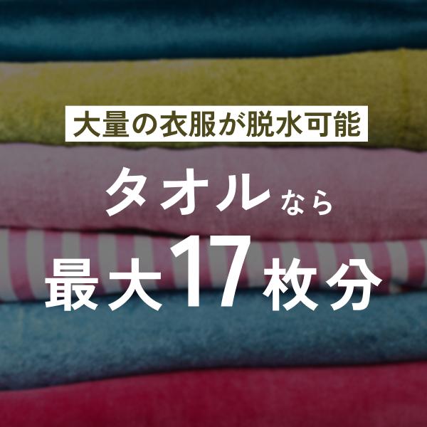 プラス30日延長保証】 高速脱水機 小型脱水機 大容量 衣類 乾燥 速い