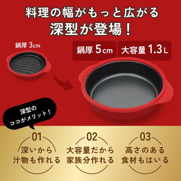 ヒロ・コーポレーション 電子レンジ調理器 深型 焼き魚 焼き目がつけ