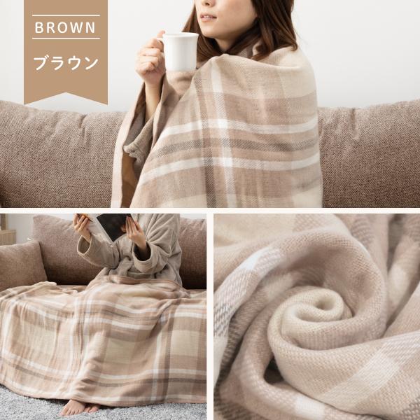 椙山紡織 [melket公式店] 電気ひざ掛け タイマー付き 日本製 140×82cm