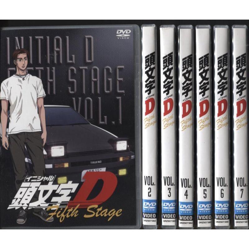 頭文字d イニシャルd Fifth Stage 1 7 全7枚 全巻セットdvd レンタル落ち中古 アニメ 特撮 Disk Kazu Saito 通販 Yahoo ショッピング