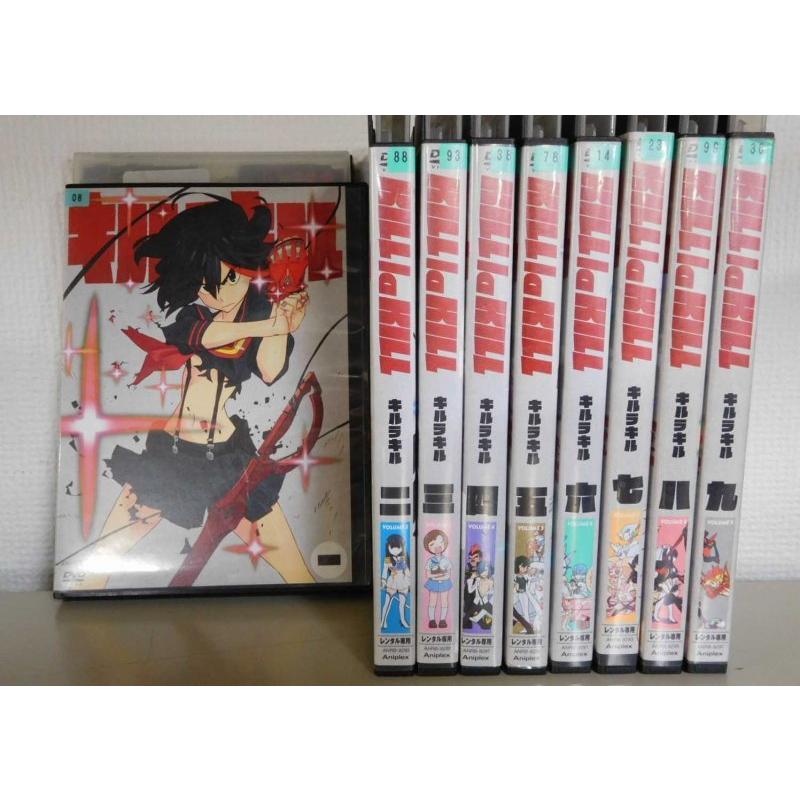 ファッションの 全9枚 キルラキル 第1話 第25話 Dvd 中古 全巻セット レンタル落ち 最終 か行 Hlt No