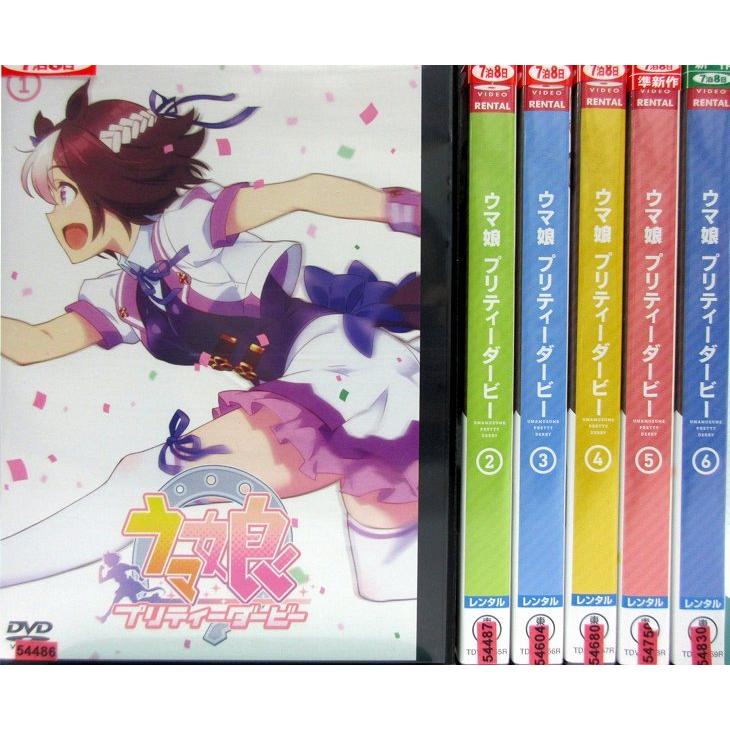 ウマ娘 プリティーダービー 1 6 全6枚 全巻セットdvd レンタル落ち中古 アニメ 特撮 Disk Kazu Saito 通販 Yahoo ショッピング