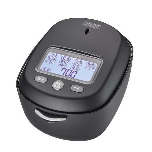 Tiger 土鍋ご泡火炊き JRX-S060-KS [ストーンブラック] | 炊きたて