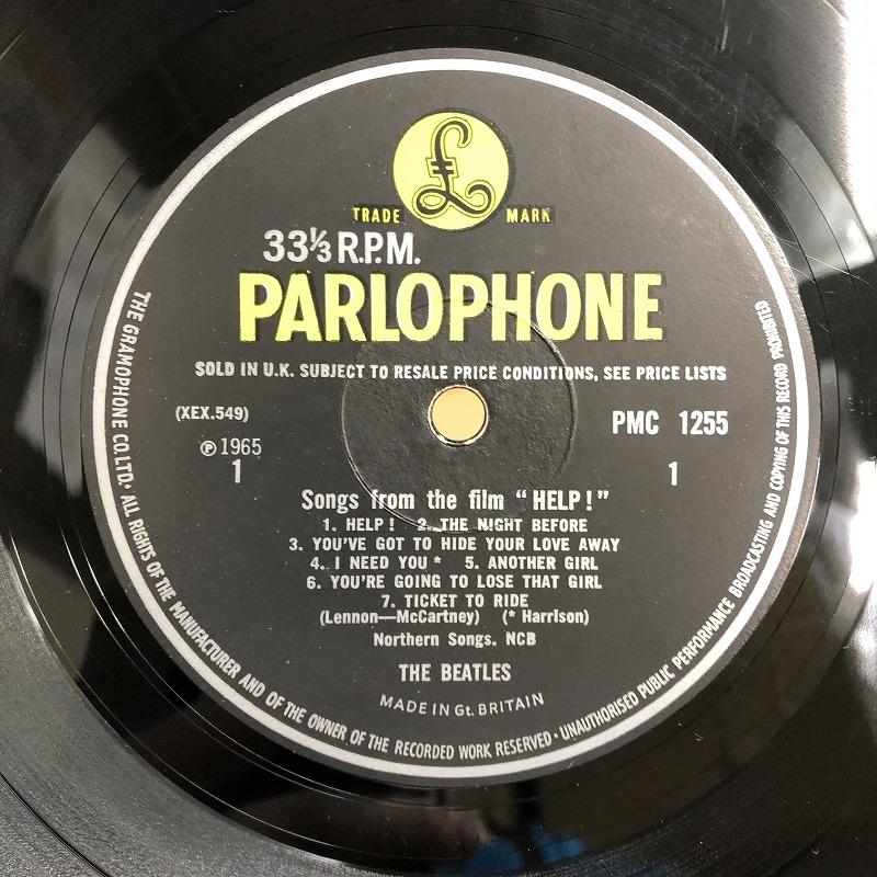 BEATLES / HELP!(UK-ORIGINAL/MONO/YELLOW×BLACK) (PMC1255)｜diskunion-kannai｜03