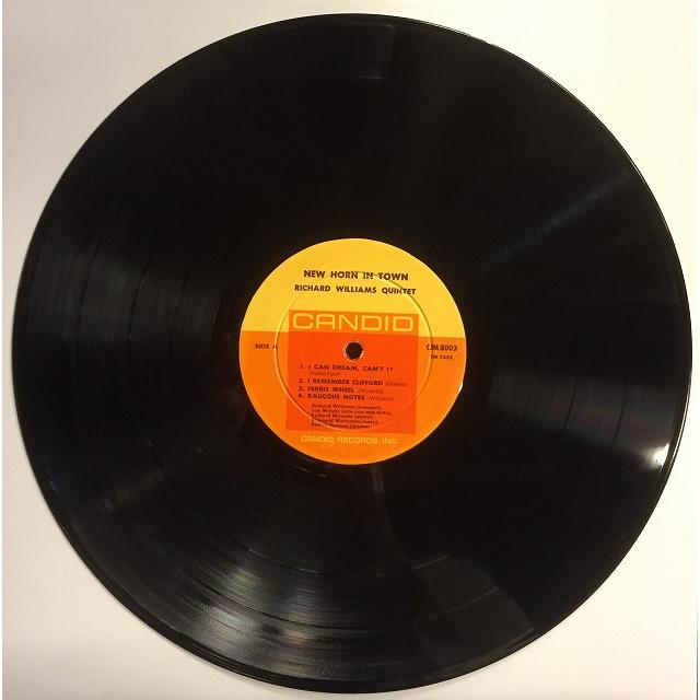 RICHARD WILLIAMS / NEW HORN IN TOWN (オリジナル盤) RICHARD WILLIAMS NEW HORN IN TOWN 商品説明